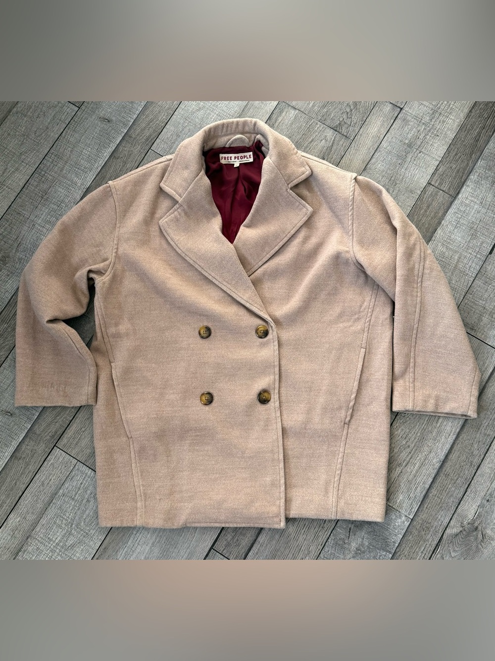 Free People Hannah Soft Slouchy Blazer Jacket